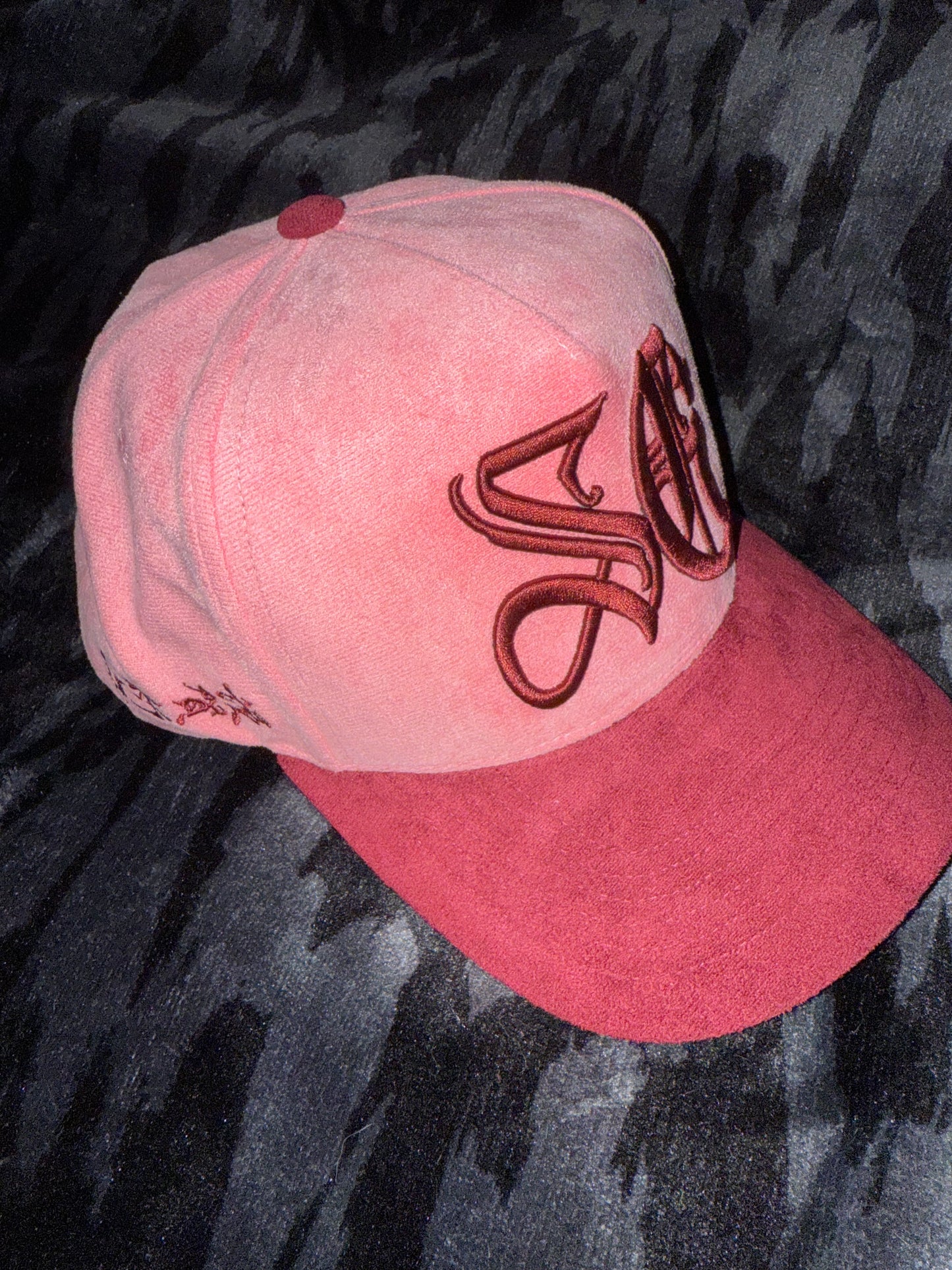 Berry Crush Suede Cap
