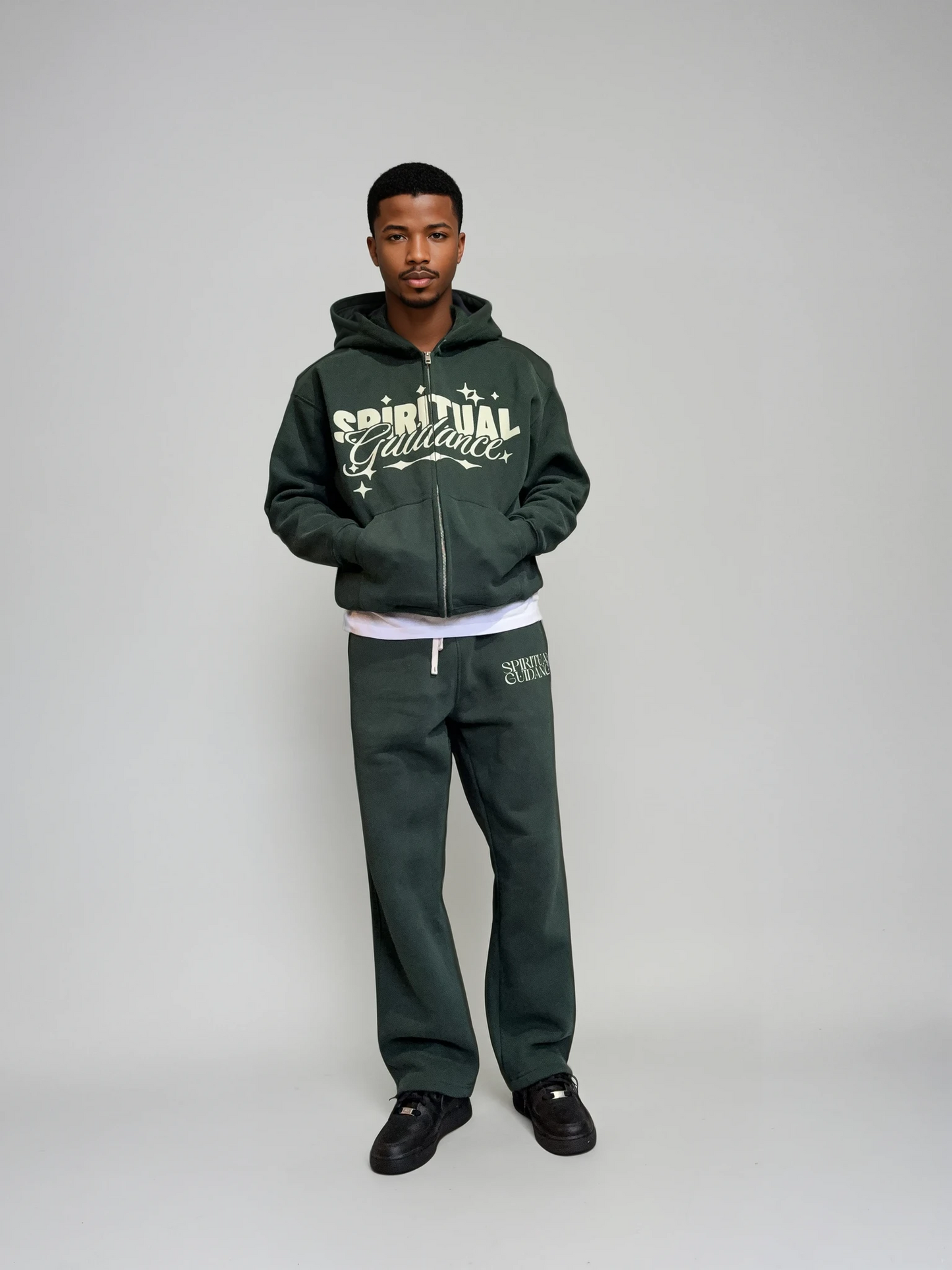 Emerald Reverie Oversize Tracksuit